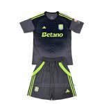 Camiseta Aston Villa Portero Nino 2025-2026 Negro