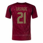 Camiseta Belgica Jugador Castagne 1ª 2024