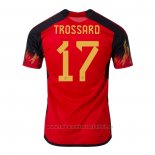 Camiseta Belgica Jugador Trossard 1ª 2022