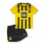 Camiseta Borussia Dortmund 1ª Nino 2022-2023
