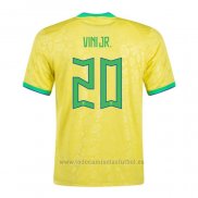 Camiseta Brasil Jugador Vini Jr. 1ª 2022