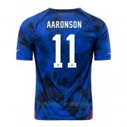 Camiseta Estados Unidos Jugador Aaronson 2ª 2022