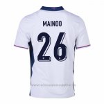 Camiseta Inglaterra Jugador Mainoo 1ª 2024