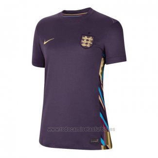 Camiseta Inglaterra 2ª Mujer 2024