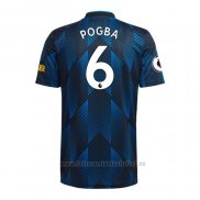 Camiseta Manchester United Jugador Pogba 3ª 2021-2022