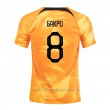 Camiseta Paises Bajos Jugador Gakpo 1ª 2022