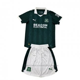 Camiseta Plymouth Argyle 1ª Nino 2025-2026