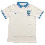 Camiseta Polo del Brasil 2021 Blanco