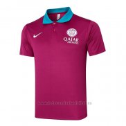 Camiseta Polo del Paris Saint-Germain 2024-2025 Purpura