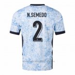 Camiseta Portugal Jugador N.Semedo 2ª 2024
