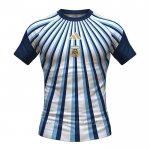 Camiseta Pre Partido del Argentina 2026 Blanco Azul