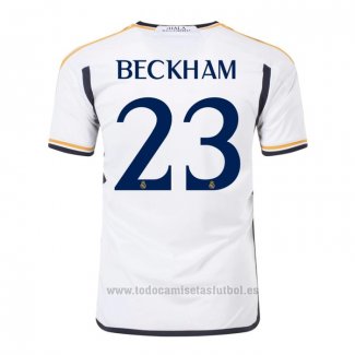 Camiseta Real Madrid Jugador Beckham 1ª 2023-2024