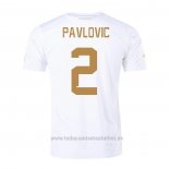 Camiseta Serbia Jugador Pavlovic 2ª 2022
