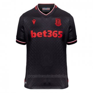 Camiseta Stoke City 2ª 2022-2023 Negro