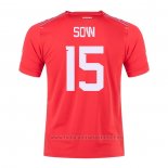 Camiseta Suiza Jugador Sow 1ª 2022