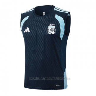 Camiseta de Entrenamiento Argentina Sin Mangas 2025-2026 Azul
