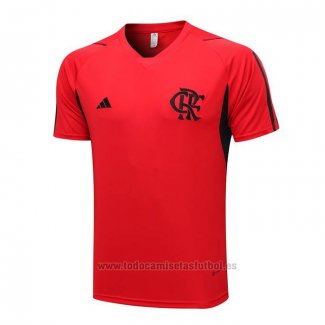 Camiseta de Entrenamiento Flamengo 2023-2024 Rojo