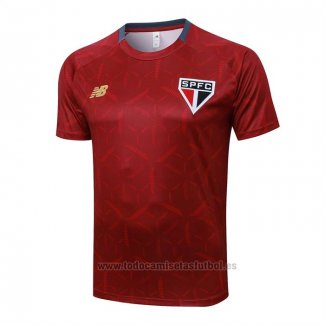 Camiseta de Entrenamiento Sao Paulo 2025-2026 Rojo