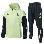 Chandal con Capucha del Real Madrid 2025-2026 Verde