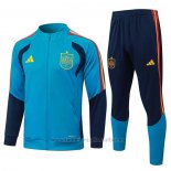 Chandal de Chaqueta del Espana Nino 2026-2027 Azul
