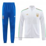 Chandal de Chaqueta del Italia 2024-2025 Blanco