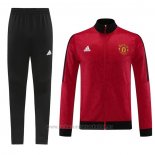 Chandal de Chaqueta del Manchester United 2023-2024 Rojo