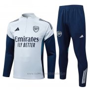 Chandal de Sudadera del Arsenal 2025-2026 Gris
