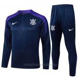 Chandal de Sudadera del Corinthians 2024-2025 Azul