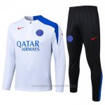 Chandal de Sudadera del Paris Saint-Germain 2025-2026 Blanco