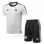 Chandal del Alemania Manga Corta 2026-2027 Crema - Pantalon Corto