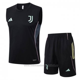 Chandal del Juventus Sin Mangas 2025-2026 Negro