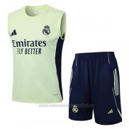 Chandal del Real Madrid Sin Mangas 2025-2026 Verde