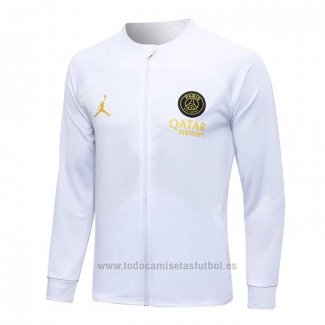 Chaqueta del Paris Saint-Germain Jordan 2023-2024 Blanco