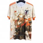 Camiseta Japon Samurai 2025-2026 Blanco Naranja Tailandia