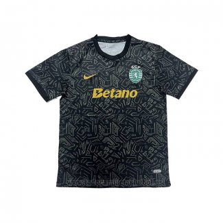 Camiseta Sporting Special 2025-2026 Negro Tailandia
