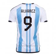 Camiseta Argentina Jugador Alvarez 1ª 2022