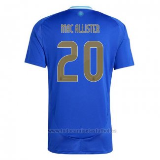 Camiseta Argentina Jugador Mac Allister 2ª 2024
