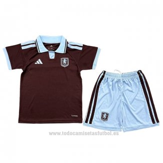 Camiseta Aston Villa 1ª Nino 2026-2027