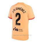 Camiseta Atletico Madrid Jugador J.M.Gimenez 3ª 2022-2023