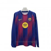 Camiseta Barcelona 1ª Manga Larga 2025-2026