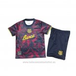 Camiseta Barcelona Special Nino 2026-2027 Negro Rojo