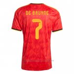 Camiseta Belgica Jugador Kevin De Bruyne 1ª 2026