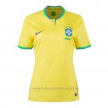 Camiseta Brasil 1ª Mujer 2022