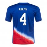 Camiseta Estados Unidos Jugador Adams 2ª 2024