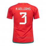 Camiseta Gales Jugador N.Williams 1ª 2022