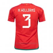 Camiseta Gales Jugador N.Williams 1ª 2022