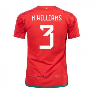 Camiseta Gales Jugador N.Williams 1ª 2022