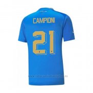 Camiseta Italia Jugador Campioni 1ª 2022
