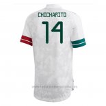 Camiseta Mexico Jugador Chicharito 2ª 2020-2021