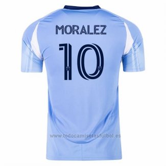 Camiseta New York City Jugador Maximiliano Moralez 1ª 2025